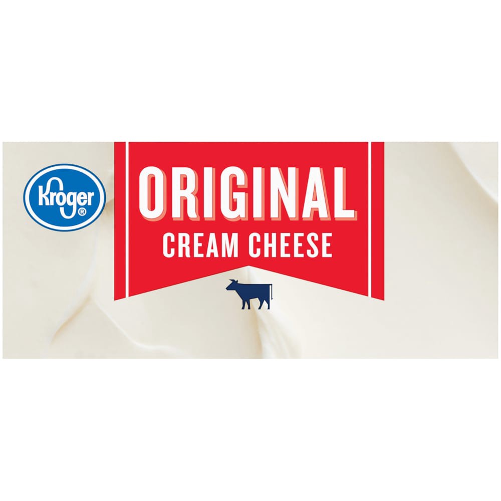 slide 3 of 3, Kroger Original Cream Cheese, 8 oz