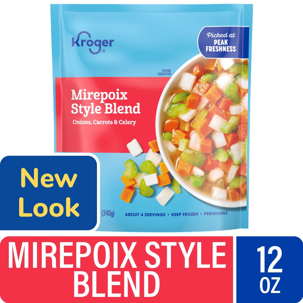 slide 5 of 5, Kroger Meal-Ready Mirepoix Style Blend Sides, 12 oz