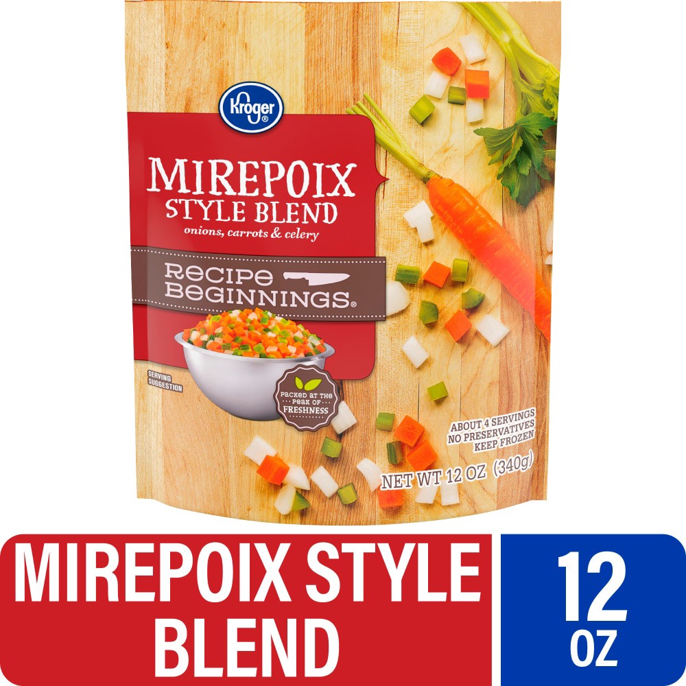 slide 3 of 3, Kroger Meal-Ready Mirepoix Style Blend Sides, 12 oz