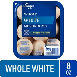 Kroger White Whole Mushrooms