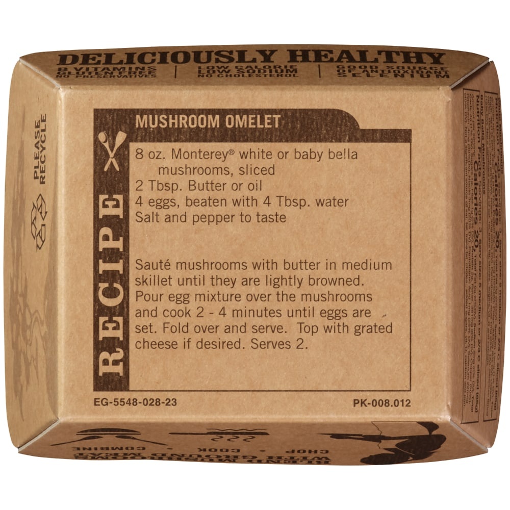 slide 2 of 2, Kroger Whole Baby Bella Mushrooms, 8 oz