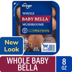 Kroger Whole Baby Bella Mushrooms