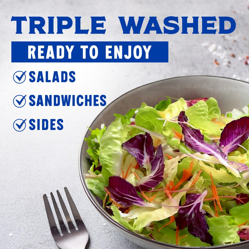 slide 2 of 3, Fresh Selections Kroger Field Greens Salad Mix, 8 oz