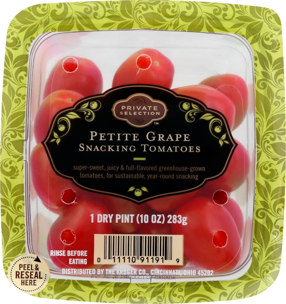 slide 1 of 2, Private Selection Petite Grape Snacking Tomatoes, 10 oz