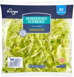 Kroger Shredded Iceberg Lettuce