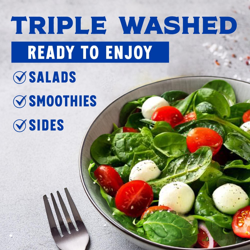 slide 3 of 3, Kroger Tender Spinach, 10 oz