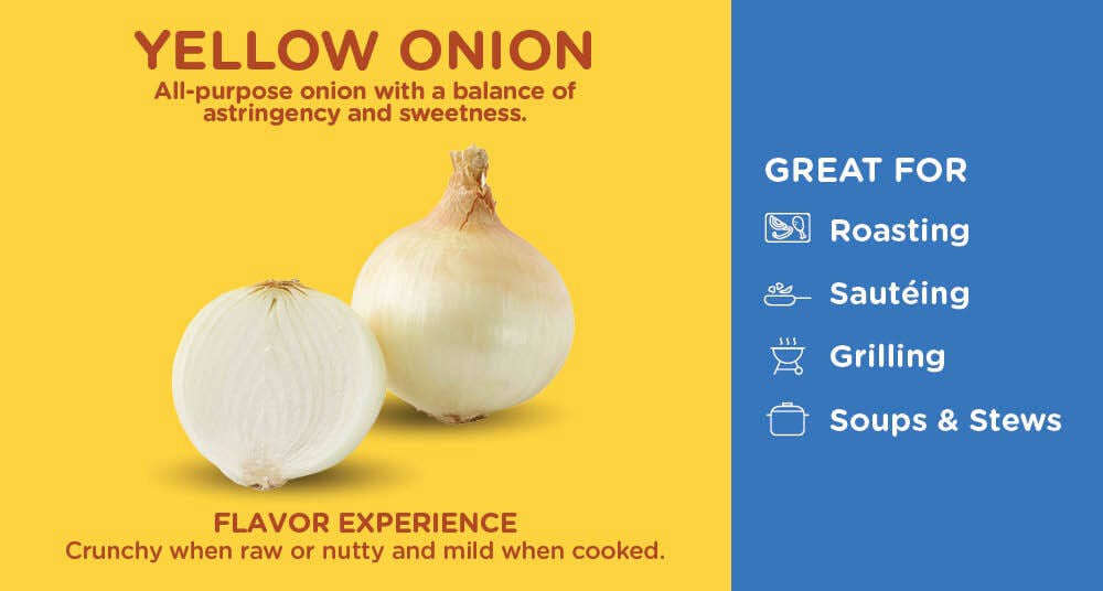 slide 3 of 3, Yellow Onions, 3 lb