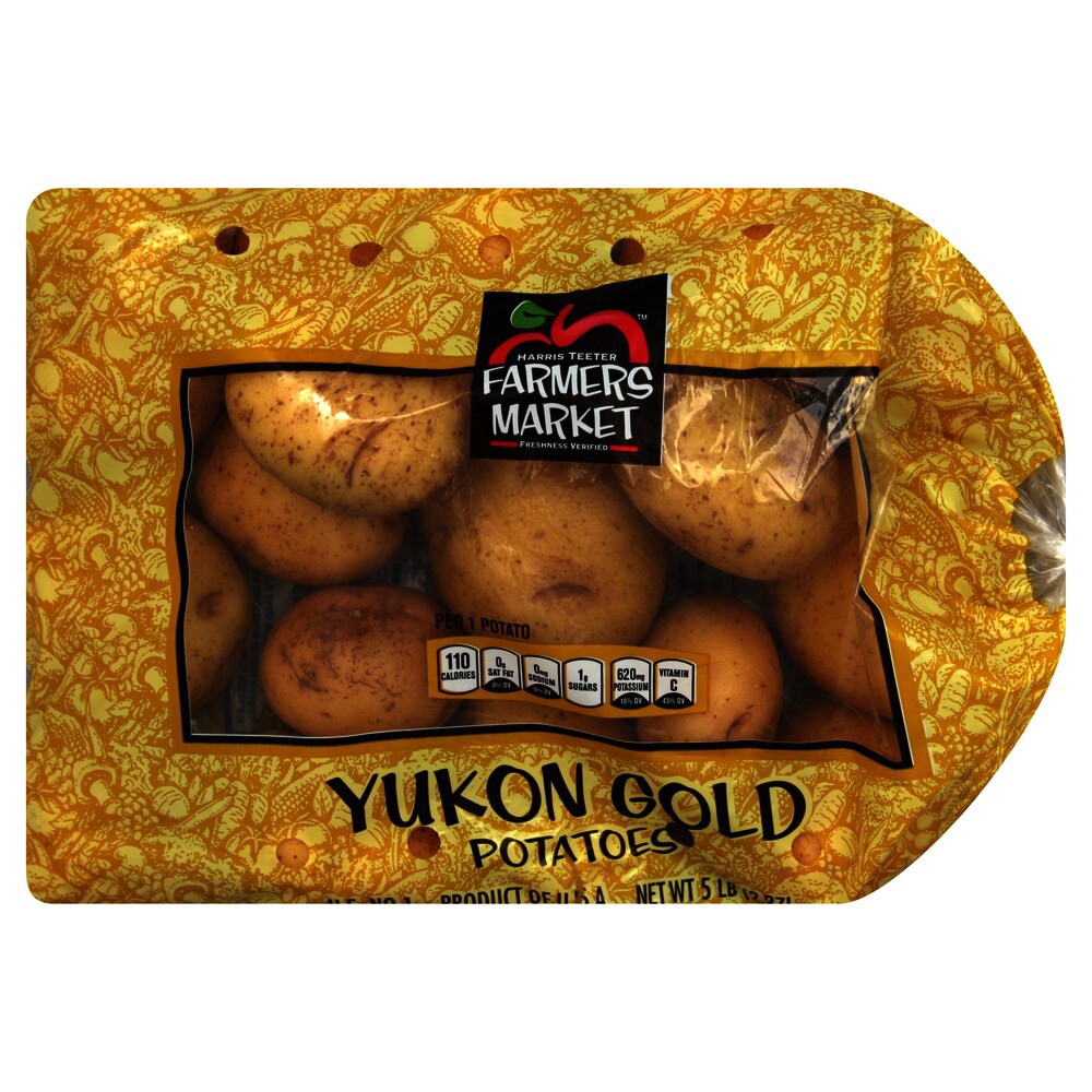 slide 2 of 2, Harris Teeter Farmers Market Yukon Gold Potatoes, 5 lb