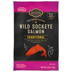 Private Selection Traditional Cold Smoked Alaskan Wild Sockeye Salmon