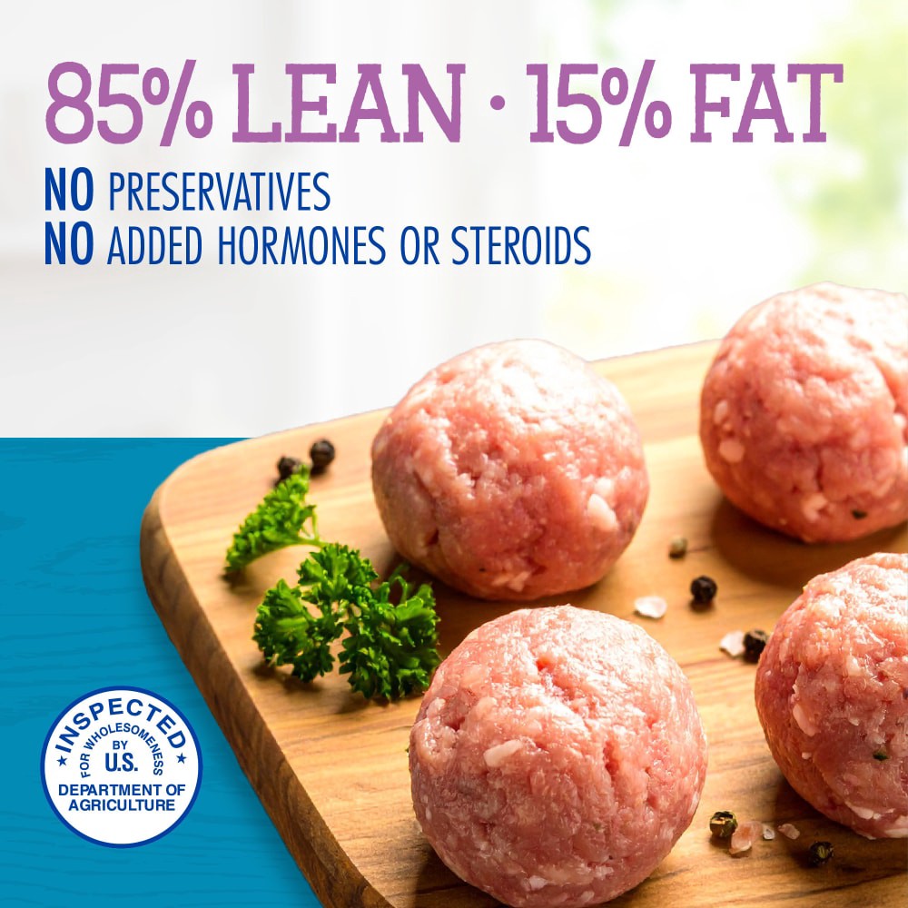 slide 3 of 5, Kroger 85% Lean Fresh Ground Turkey, 16 oz