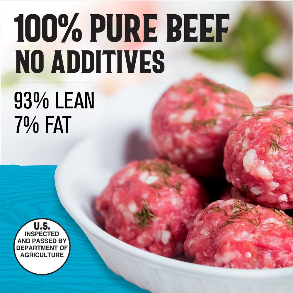 slide 2 of 2, Ground Beef 93% Lean 7% Fat, 1 lb