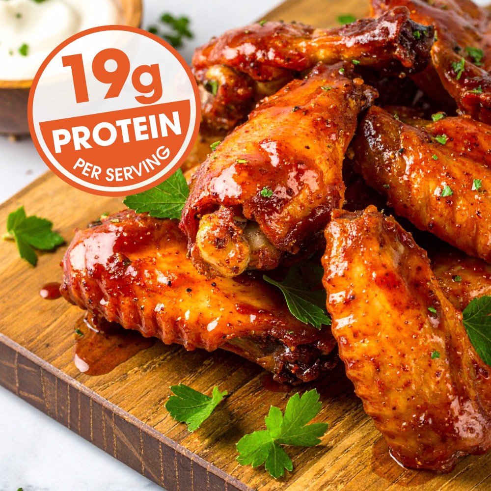 slide 5 of 5, Kroger Bonein Skin On Chicken Party Wings, 2.5 lb