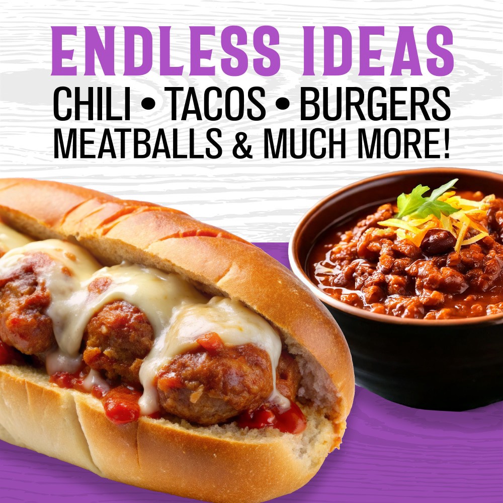 slide 5 of 5, IBP Trusted Excellence Ground Beef 85%, 45.36 g