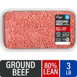Kroger 80/20 Ground Beef