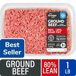 Kroger Ground Beef 80% Lean