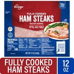 Kroger Brand Ham Steaks