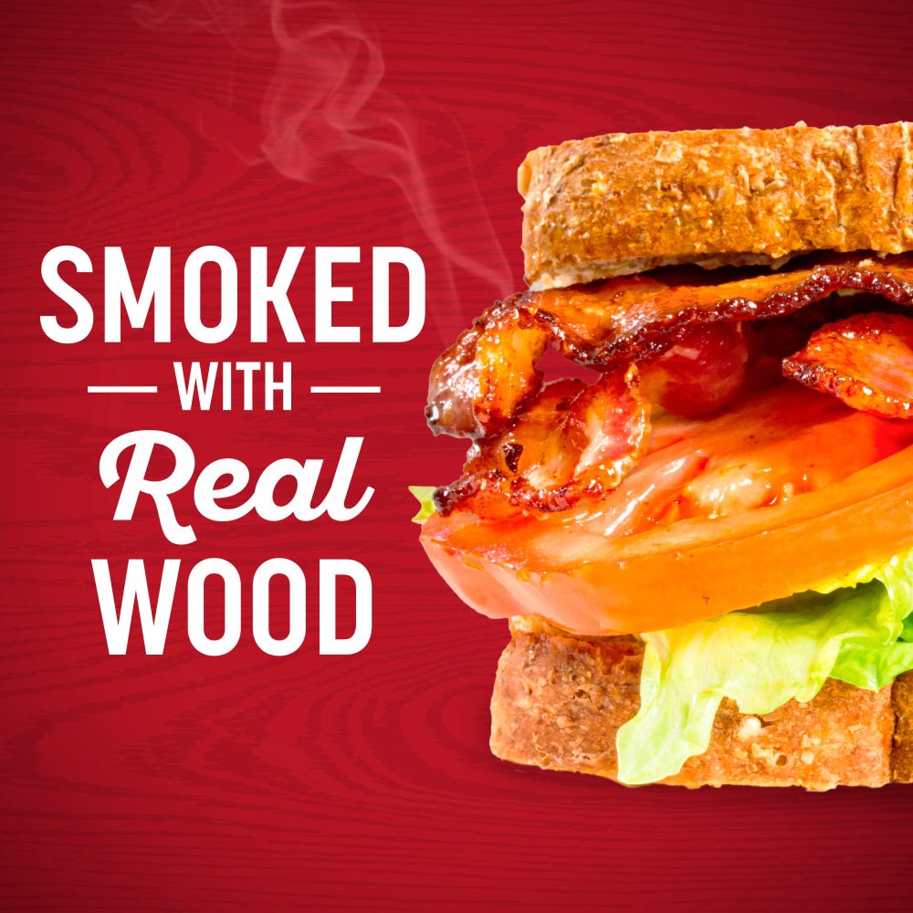 slide 2 of 2, Kroger Naturally Hardwood Smoked Bacon, 16 oz