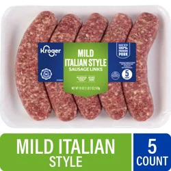 Kroger Mild Italian Sausage