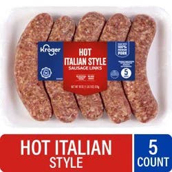 Kroger Hot Italian Sausage