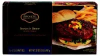 Private Selection Angus Beef Chuck Patties 6 Count