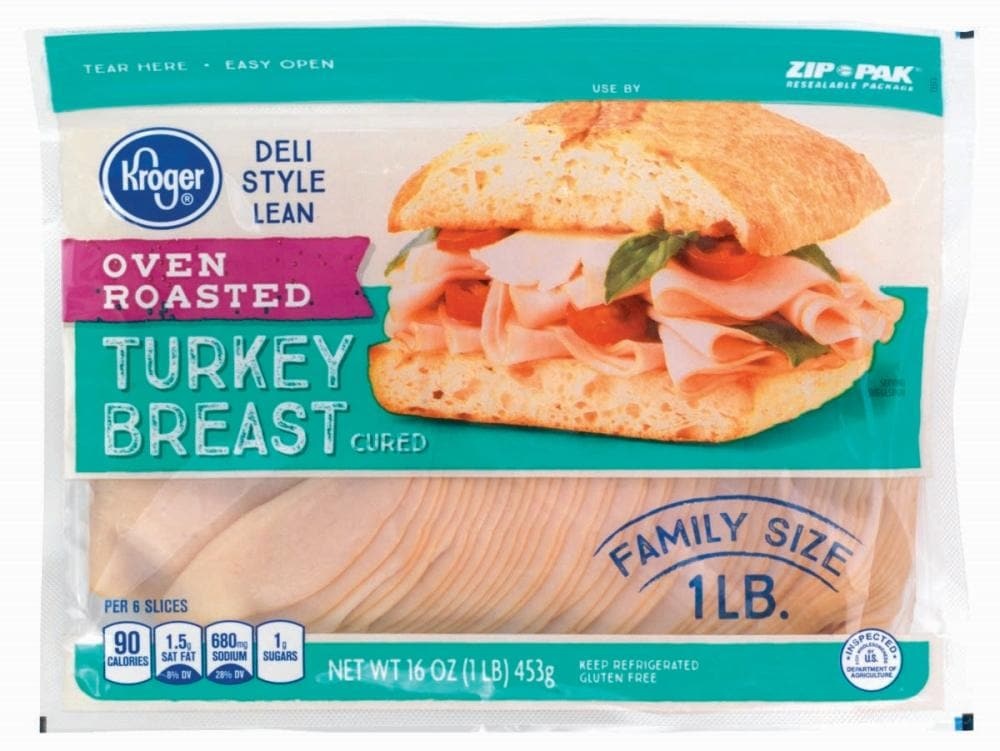 slide 1 of 1, Kroger Oven Roasted Turkey Breast, 16 oz