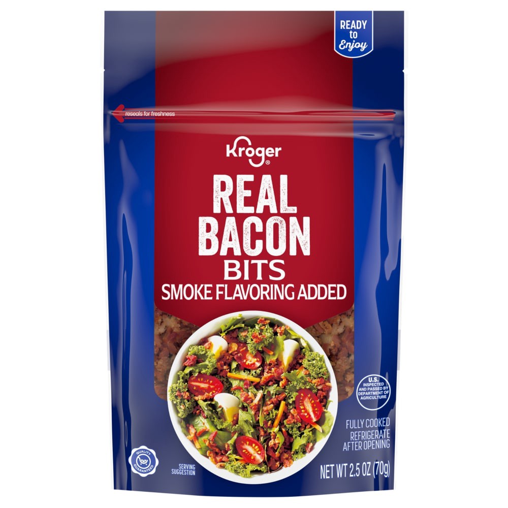 slide 2 of 5, Kroger Real Bacon Bits, 2.5 oz