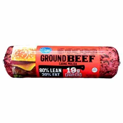 Kroger 80/20 Fine Ground Beef 3 lb Chubs RPC