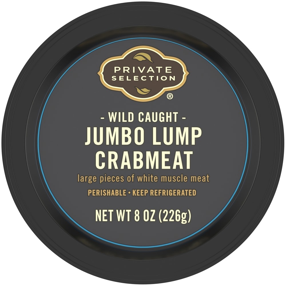 slide 5 of 5, Private Selection Wild Caught Jumbo Lump Crabmeat, 8 oz