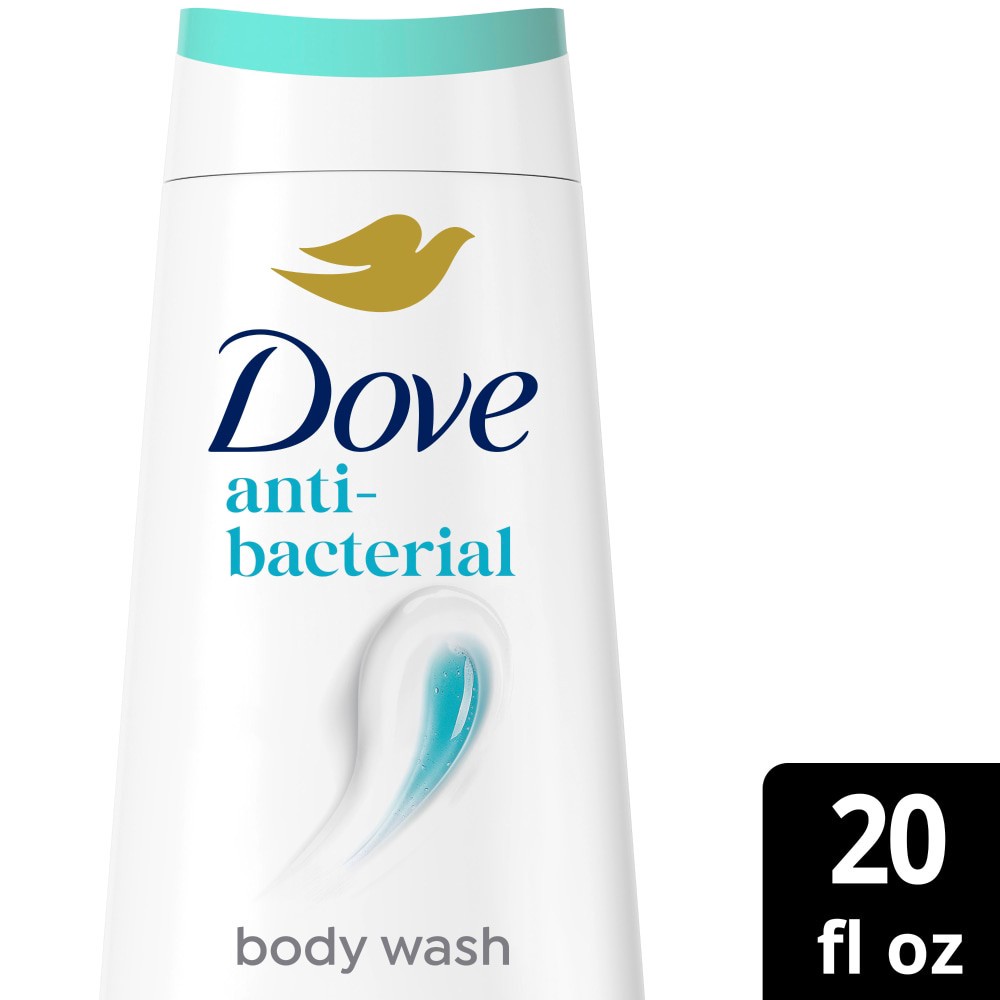 slide 2 of 6, Dove Antibacterial Protects from Dryness, 20 fl oz