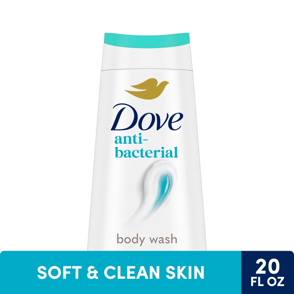 slide 5 of 6, Dove Antibacterial Protects from Dryness, 20 fl oz