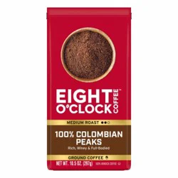Eight O'clock Eight O' Clock Colombian Peak Ground Coffee 10.5 oz
