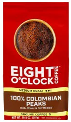 Eight O'Clock Coffee Colombian Bag 10.5 Ounce