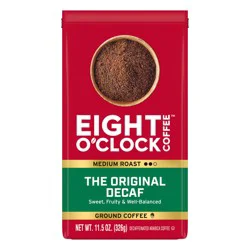 Eight O'Clock Coffee Decaf Ground Coffee 11.5 oz