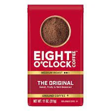 8 Oclockoriginal Ground Coffee 11 Oz