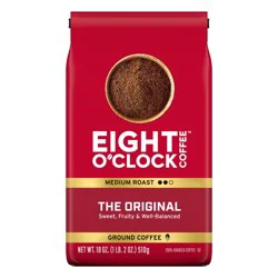 Eight O' Clock The Original Ground Coffee 18 oz