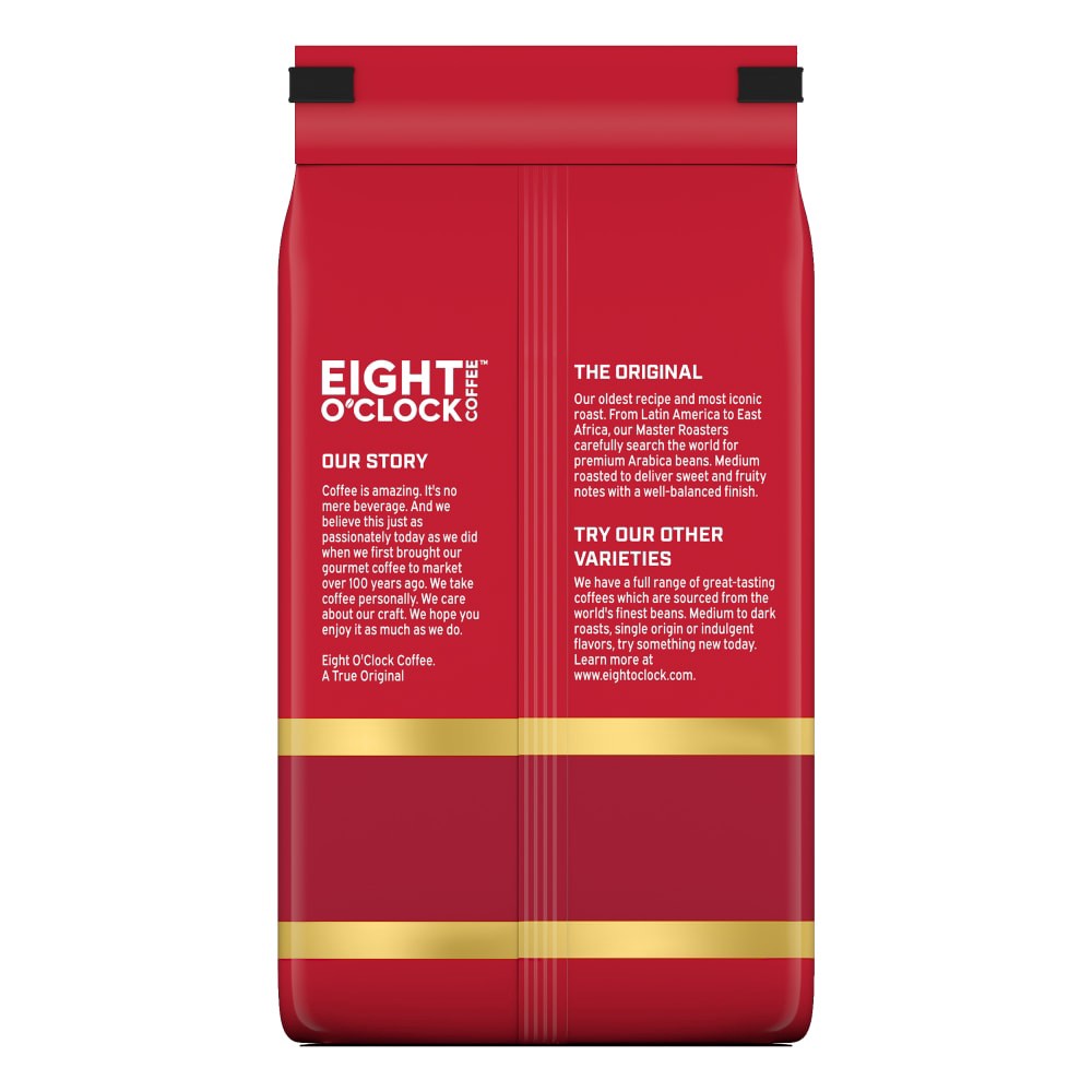 slide 2 of 4, Eight O' Clock The Original Whole Bean Coffee 18 oz, 18 oz