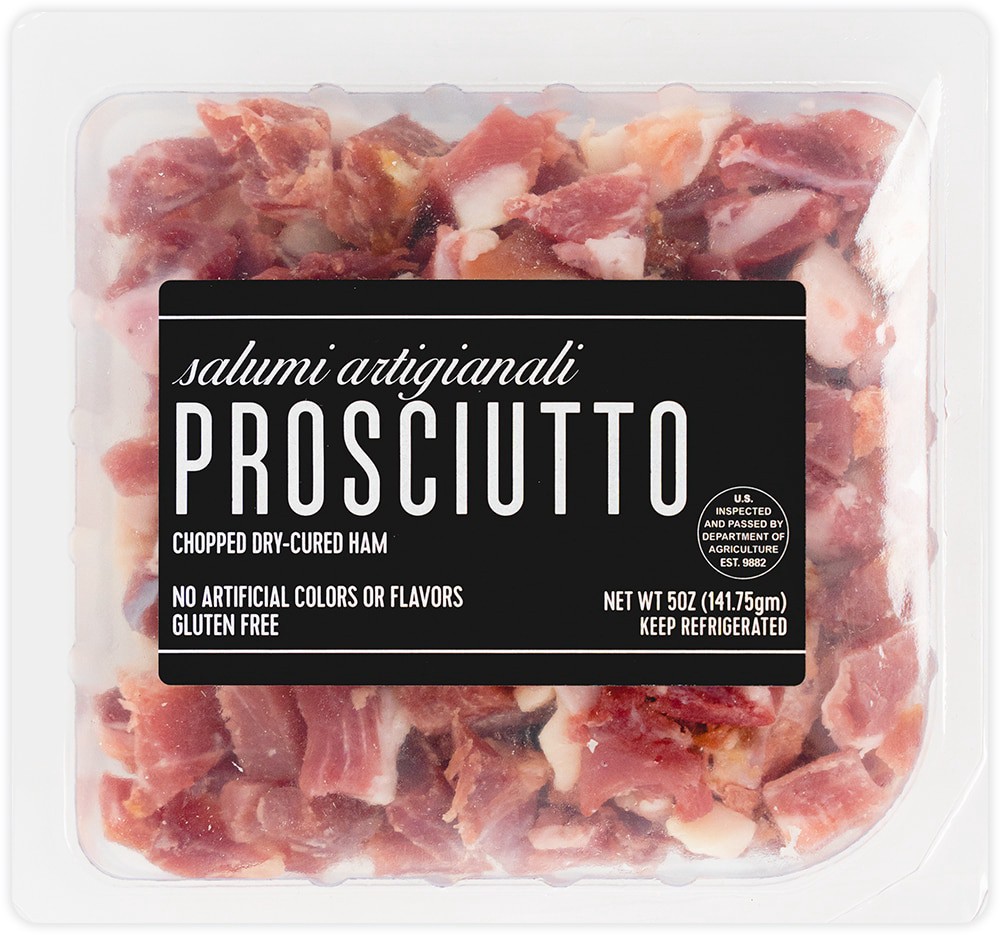 slide 2 of 2, Busseto Chopped Prosciutto, 5 oz