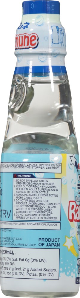 slide 3 of 4, Kimura Ramune Soft Drink Carbonated Original Flavor - 6.76 fl oz, 6.76 fl oz