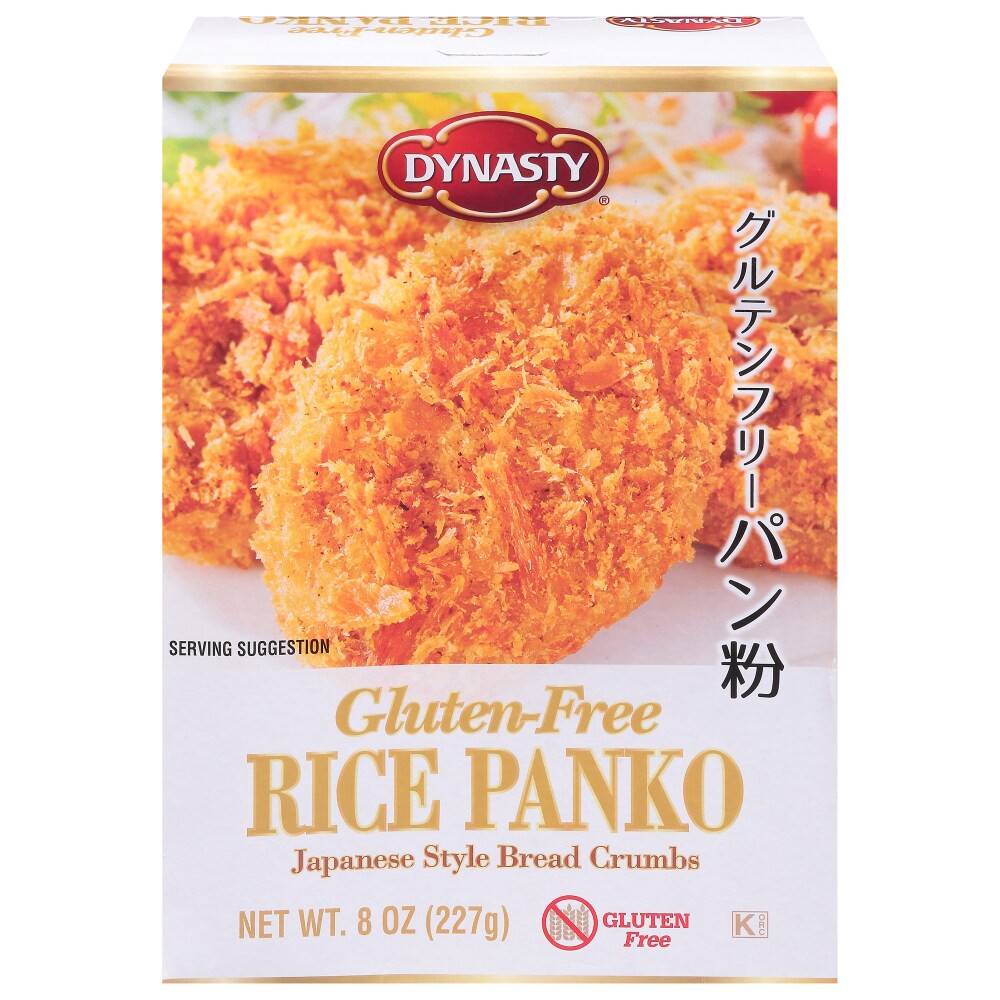 slide 4 of 4, Dynasty Gluten Free Rice Panko 8 oz, 8 oz