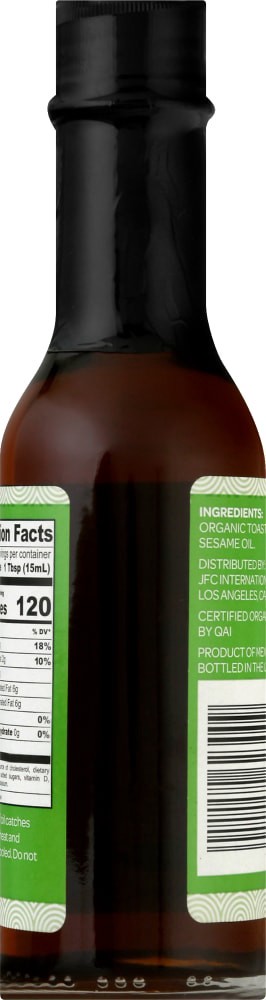 slide 4 of 4, J-Basket Organic Sesame Oil 5 oz, 5 oz
