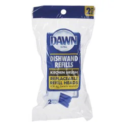 Dawn Dishwand Kitchen Brush Refill Heads 2 Ea