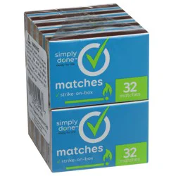 Simply Done Matches 320 Ea