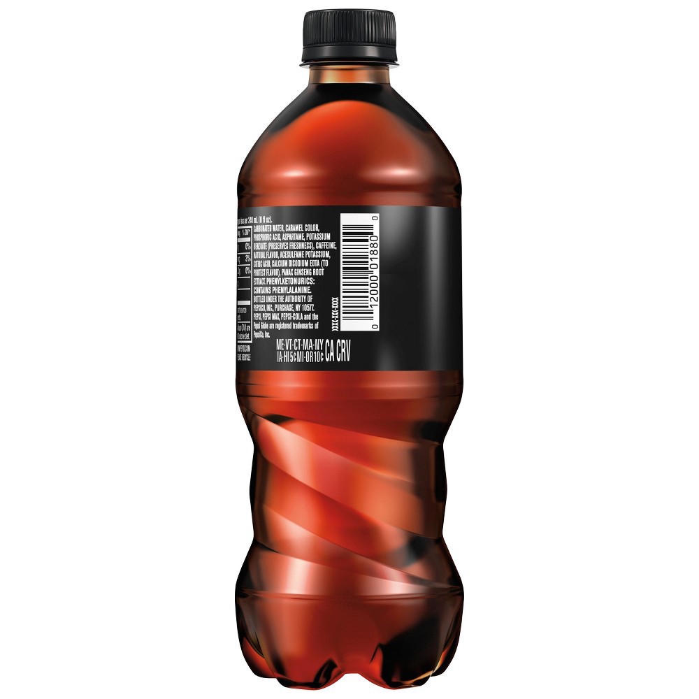 slide 3 of 3, Pepsi Zero Sugar Cola - 20 fl oz, 20 fl oz