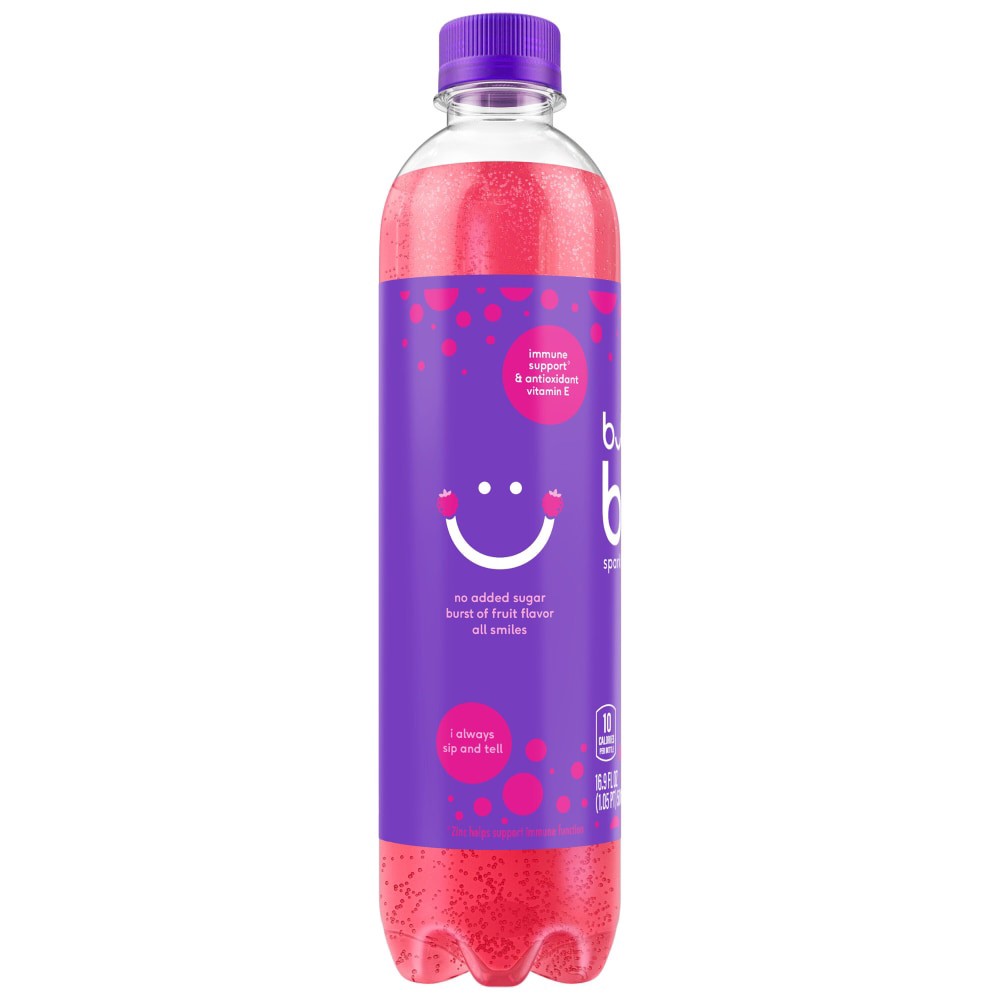 slide 5 of 5, bubly Burst Sparkling Water Beverage Triple Berry - 16.9 fl oz, 16.9 fl oz