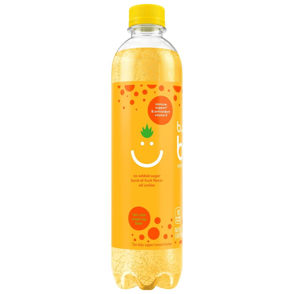 slide 2 of 5, bubly Burst Sparkling Water Beverage Pineapple Tangerine 16.9 Fl Oz, 16.9 fl oz
