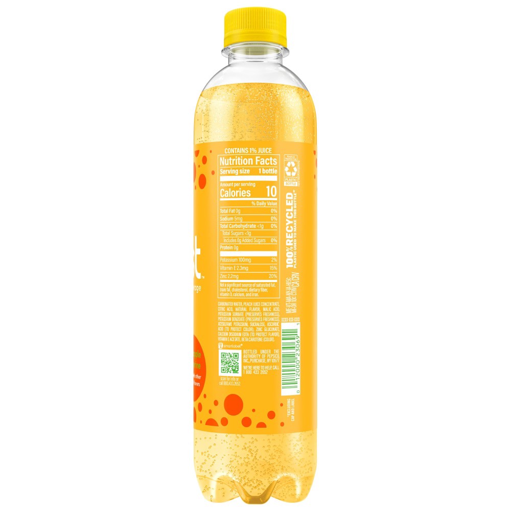 slide 4 of 5, bubly Burst Sparkling Water Beverage Pineapple Tangerine 16.9 Fl Oz, 16.9 fl oz