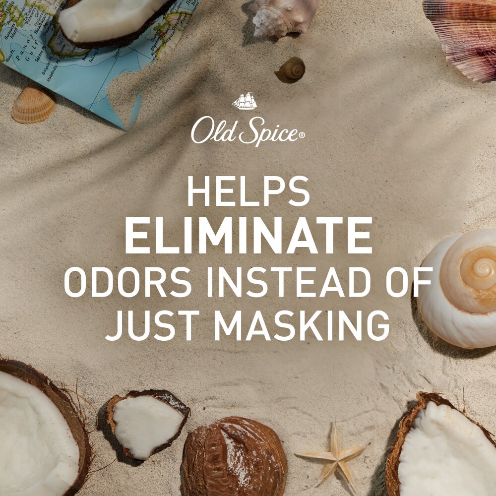 slide 3 of 6, Old Spice Fiji With Palm Tree Notes Antiperspirant Dry Spray, 4.3 oz