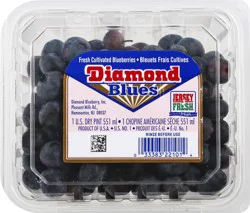 Diamond Blues Fresh Cultivated Blueberries 1 pt