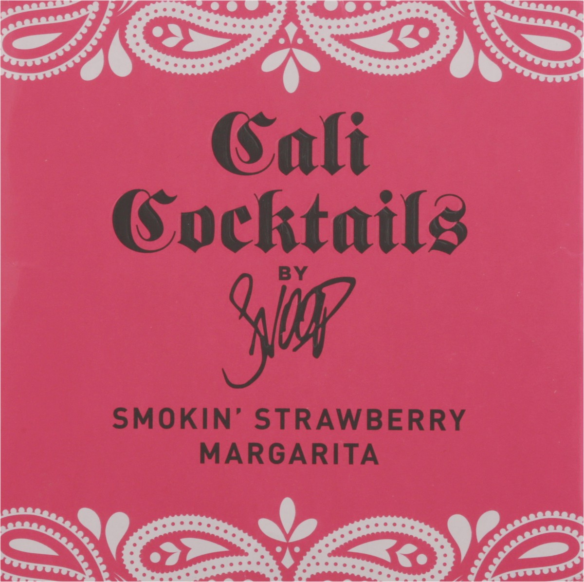slide 7 of 11, Cali Cocktails Smokin' Strawberry Margarita Wine Cocktail 4 - 12 fl oz Cans, 4 ct