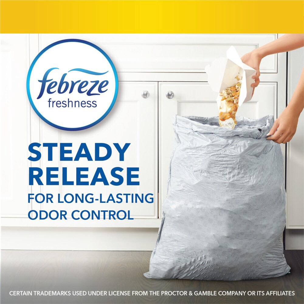 slide 5 of 6, Glad ForceFlex Tall Kitchen Trash BagsGain Lavender Scent with Febreze, 22 ct